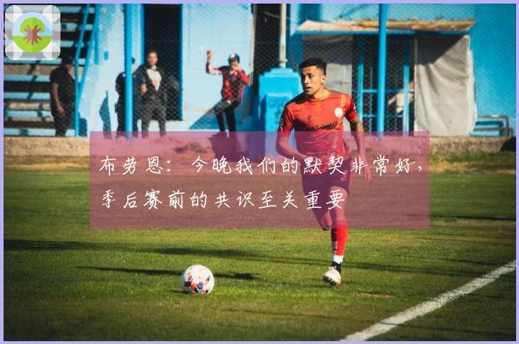 布劳恩：今晚我们的默契非常好，季后赛前的共识至关重要